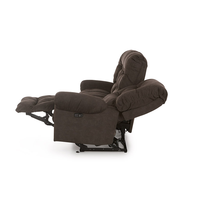  Fauteuil inclinable rembourré, Moka