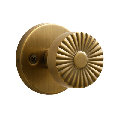 Faux bouton de porte MRML en laiton antique rétro, poignée anti-retournement à une face, bouton de porte de garde-robe d'intérieur
