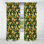 Motif tropical de zeste d'agrumes IV - Rideau floral - Rideau occultant floral - 1 panneau