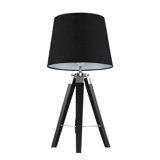 Bella Vista Wood Tripod Lamp