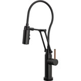 Odin® Articulating Kitchen Faucet With Finished Hose
