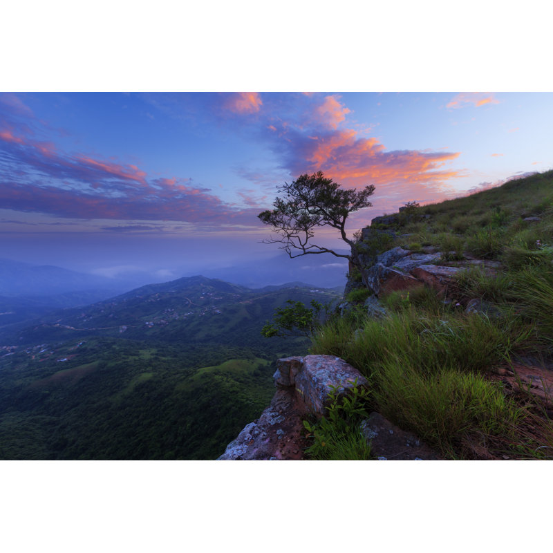Thousand Hills 1 Piece Wrapped Canvas Wall Art, 30cm H x 46cm W