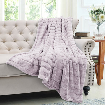 Knitted Throw Blanket