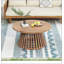 Table basse en bois d'acacia