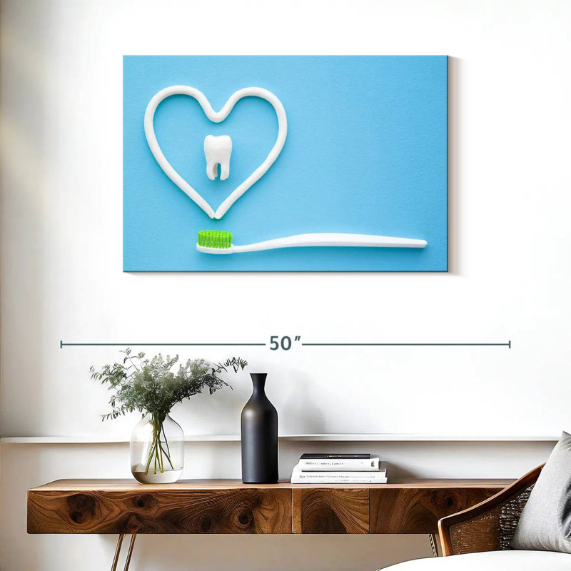 Alcaraz Love Your Teeth, 24" H x 36" W