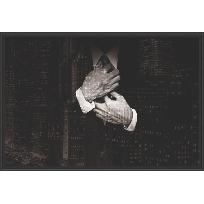 Illuminate Reflections 2 Framed Print Canvas, 32.25" H x 48.25" W