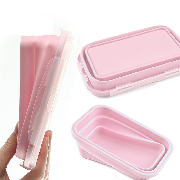 Brenyn 15 Container Food Storage Set Prep & Savour Color: Clear/Pink