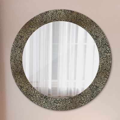 Huldar Glass Flat Wall Mirror