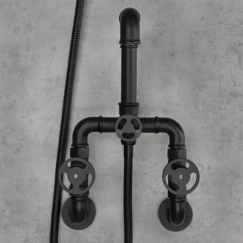 Duro Mixer Shower with Handheld Shower Head