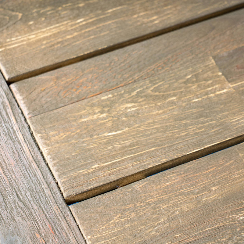 Table de salle à manger d'extérieur en bois d'acacia