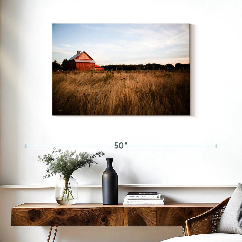 Lilie paisible campagne grange
