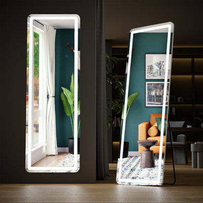 Modern & Contemporary Lighted Full-Length Mirror