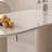 Matte Stone Dining Table with Roman Column Legs-102475631