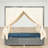 57.62" Wicker Outdoor Patio Daybed-732955761