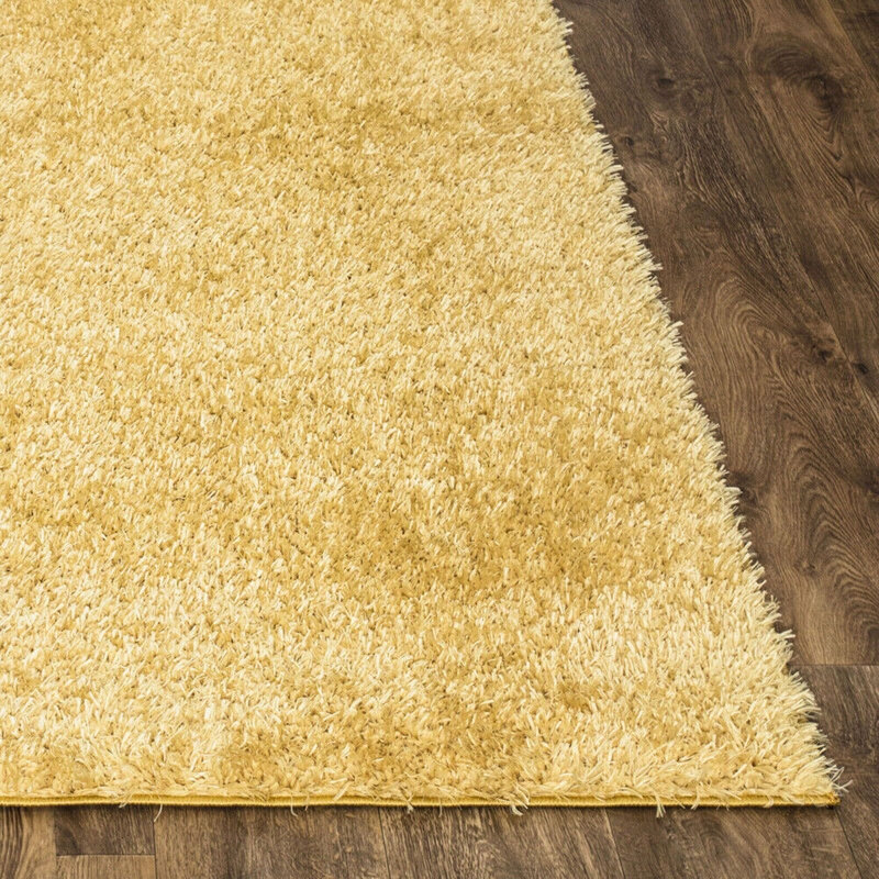 Simental Solid Colour Shag Indoor / Outdoor Area Rug, Rectangle 160 x 230cm
