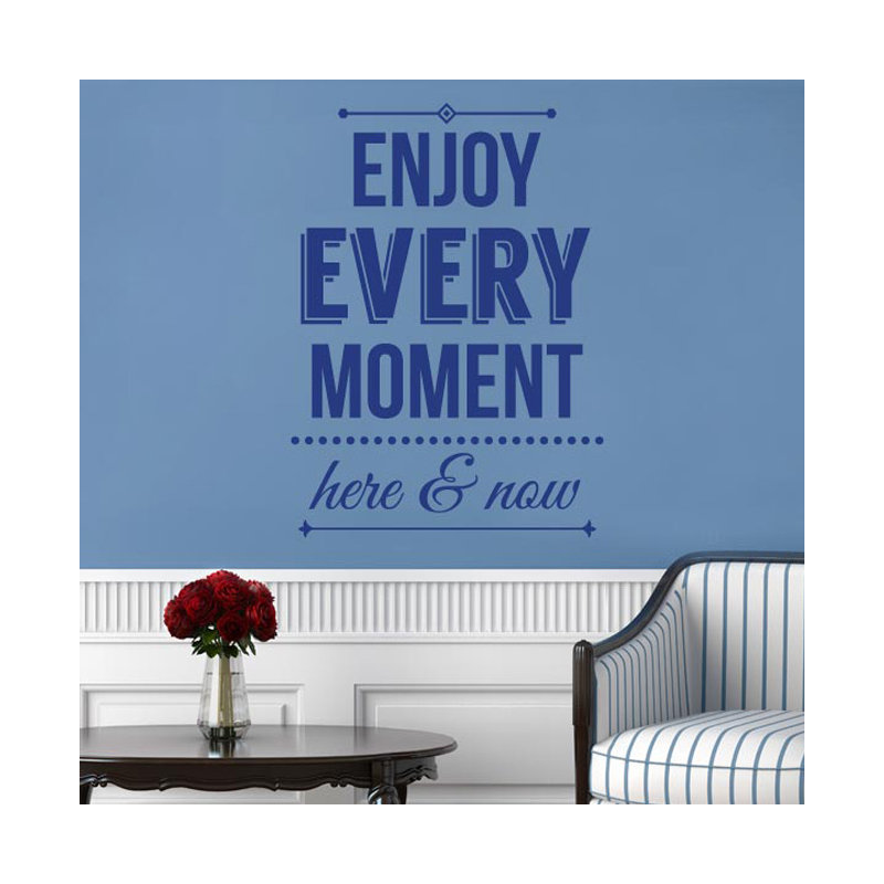 Wall Decal, Large, Blue