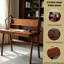 100% bois massif Bureau d'écriture Bureau d'ordinateur Mid Century Modern Home Office Table avec tiroir pour chambre à coucher