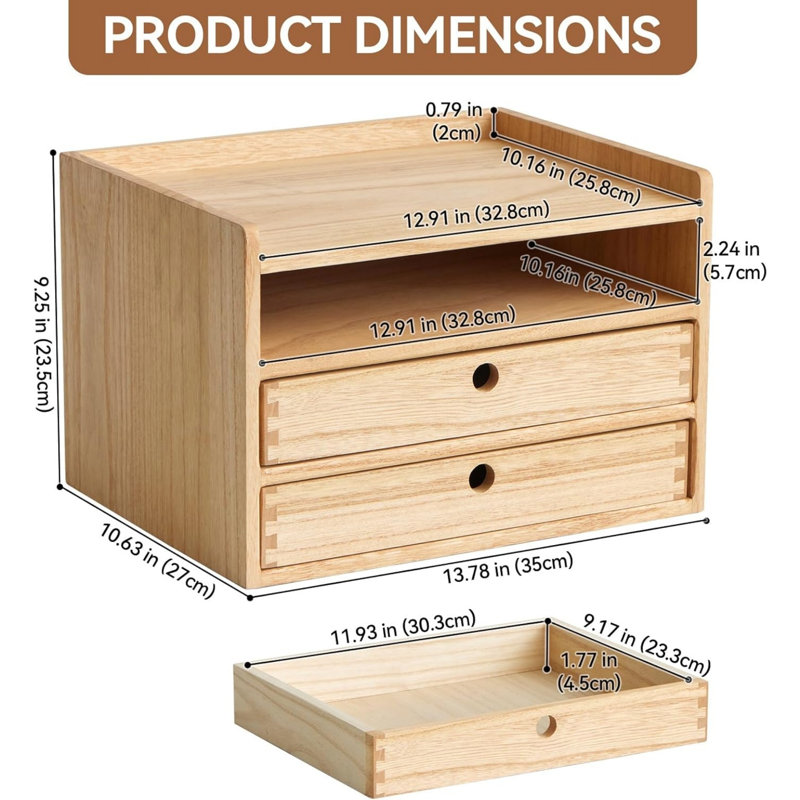 Plastic Desk Organiser