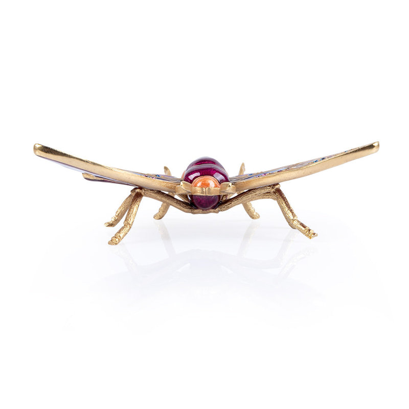 Rosey Moth Objet
