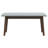 Carlos Fabric Upholstered Solid Wood Bench 47"
