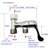 Ramona Round Hand Held Bidet with Faucet