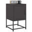 Aujah 36cm W Steel Bedside Table-536426984