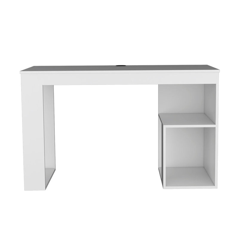 Bureau Adona, bureau, blanc