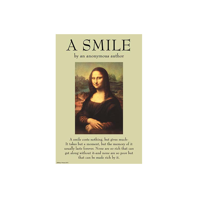 « a sourire » par une publicité rétro anonyme