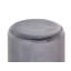 Teton 36cm Wide Velvet Round Solid Colour Standard Ottoman-1344961002
