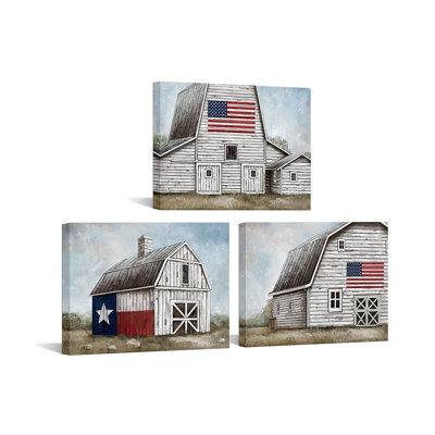 3 Piece Wrapped Canvas Print