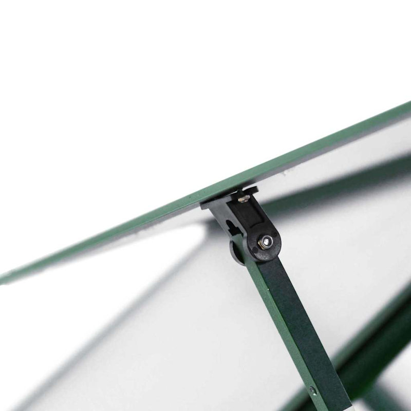 Ceferina 5.5 Ft W x 2 Ft D Greenhouse, 195cm H x 169cm W x 169cm D, Green