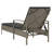 Sun Lounger With Cushion 24.8"X78.7"X31.9" Poly Rattan-145679335-145679329