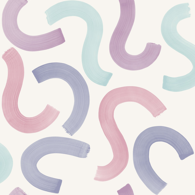 Curley confetti, Purple Pink