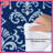 Blue Damask Pattern Comforter-130509307