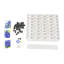 Plastic / Acrylic 6 or more - Tier 20.67 in. Cell Phone Locker with Key