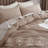 Bedsure Luxury Soft 100% Cotton Waffle Weave Plaid Duvet Cover-926978677-885663549