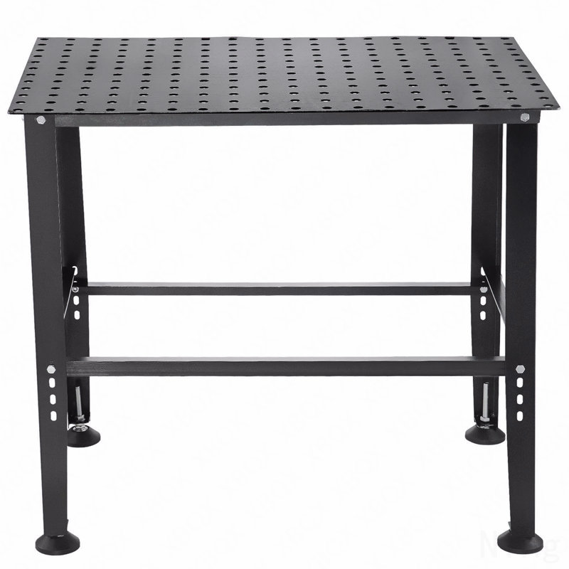 Welding Table 36"X24" 800lbs Welding Workbench Table With Multiple Fixture Holes