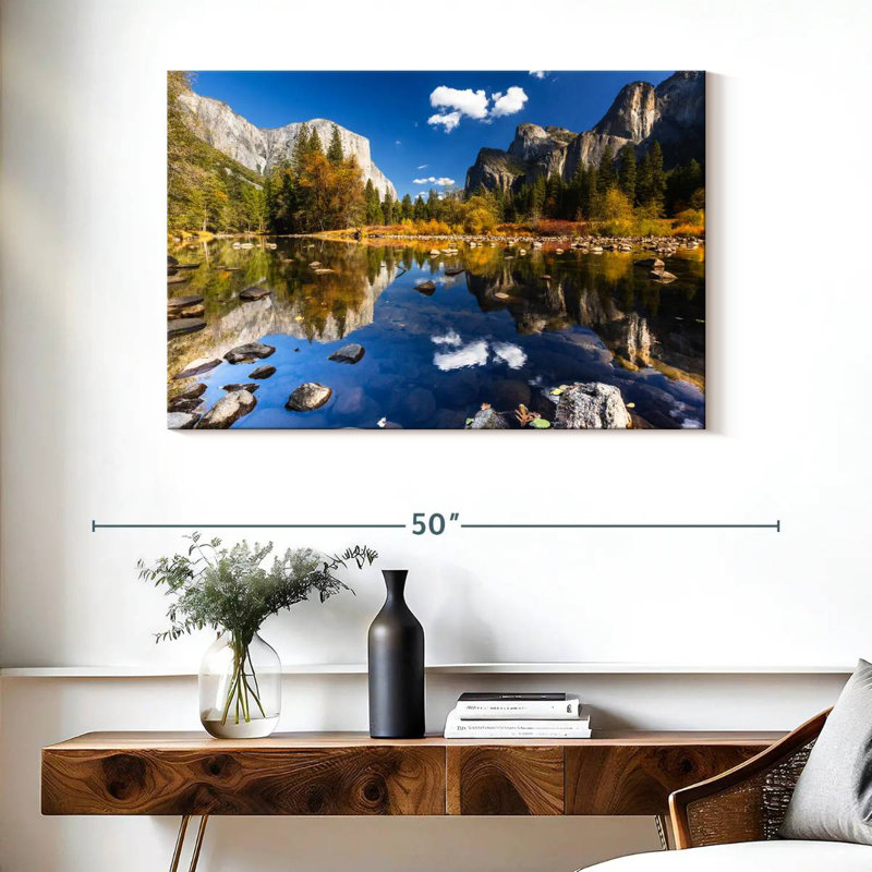 Alvord, reflet de la vallée de Yosemite, H 26 po x l 39 po