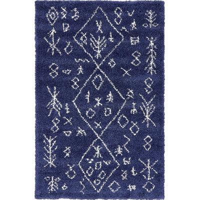 Southwestern Shag Area Rug