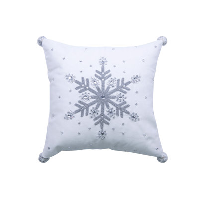 Coussin en coton 100% cristal