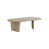 Large 130cm Oval Coffee Table Travertine selected