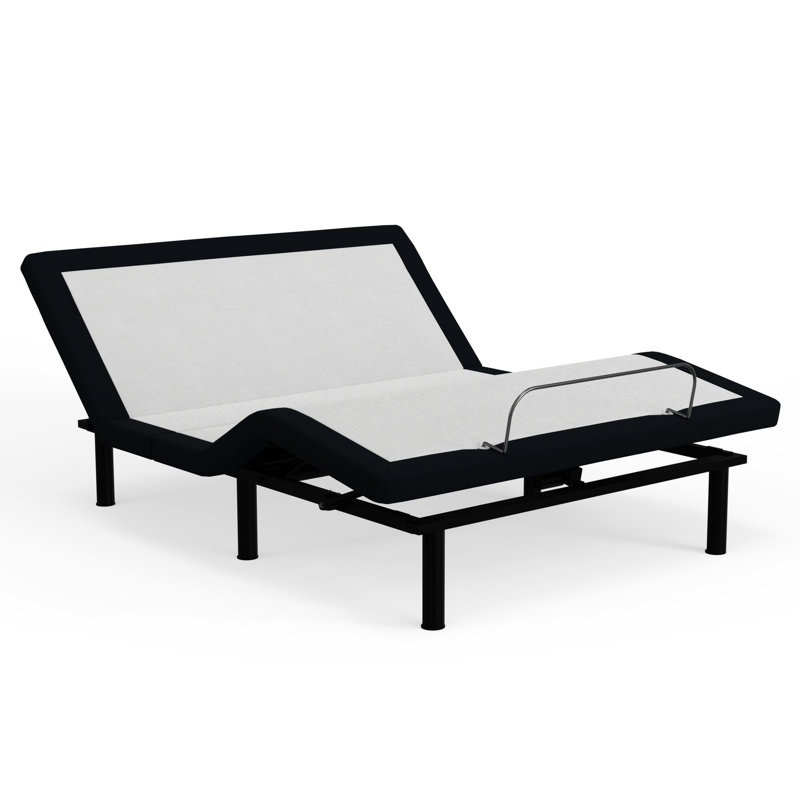 Base de lit grand ajustable avec massages, chargeurs, lampe de massage à intensité zéro