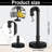 Banana Holder Stand with Wooden Base