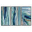 «Green River», impression sur toile 3 pièces-129013650-129013649