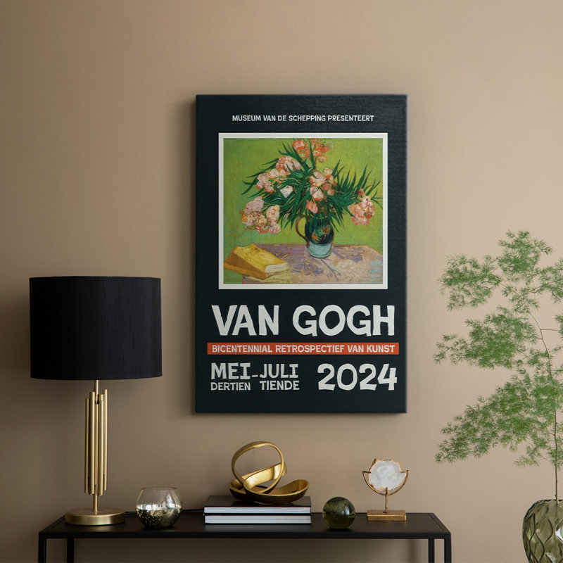 Van Gogh, exposition d'affiches II - galerie sur mesure Cavas, H 60 po x l 40 po