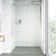 Elan E-Class 60-64" W x 76" H Sliding Frameless Shower Door with 3/8" Clear Glass