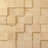 Bespoke Wood 2X2 3D Mosaic Oak-123461468