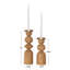Ensemble de porte-bougie Cole and Grey