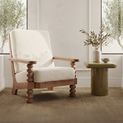 Chaise d'appoint Ingrid - Blanc cassé