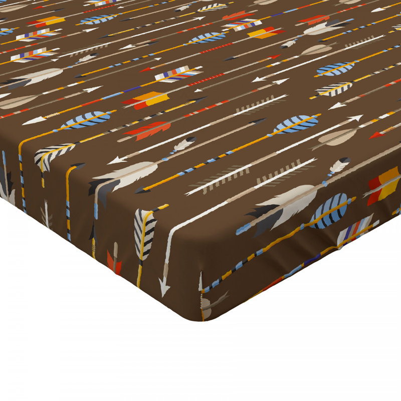 Tribal Microfiber Fitted Sheet, Full Fitted Sheet